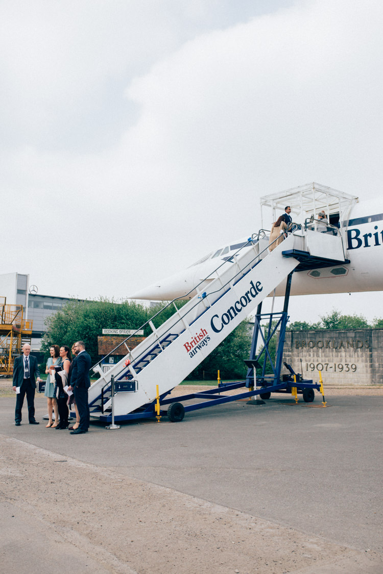 Travel Aircraft Museum Wedding Concorde http://www.nikkivandermolen.com/