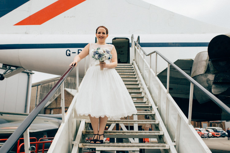 Travel Aircraft Museum Wedding Concorde http://www.nikkivandermolen.com/