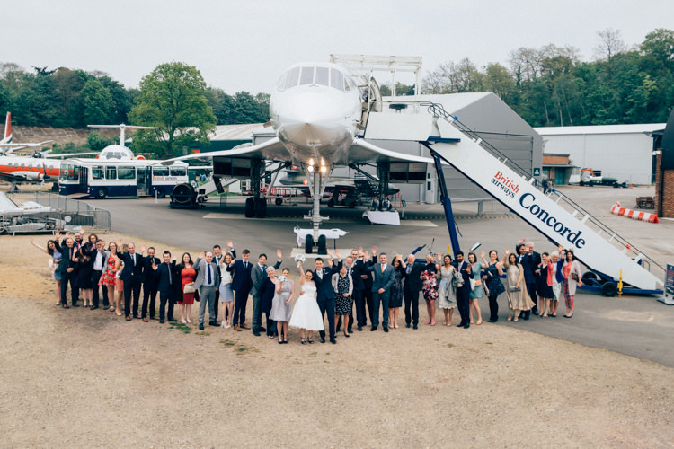 Travel Aircraft Museum Wedding Concorde http://www.nikkivandermolen.com/