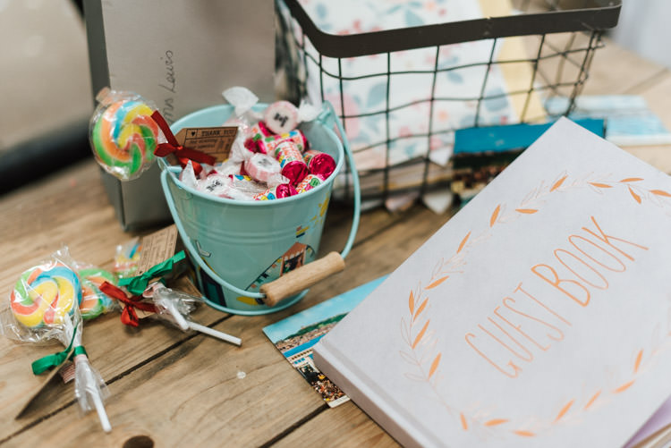 Guest Book Whimsical Wedding Sea Rustic Barn http://sugarbirdphoto.co.uk/