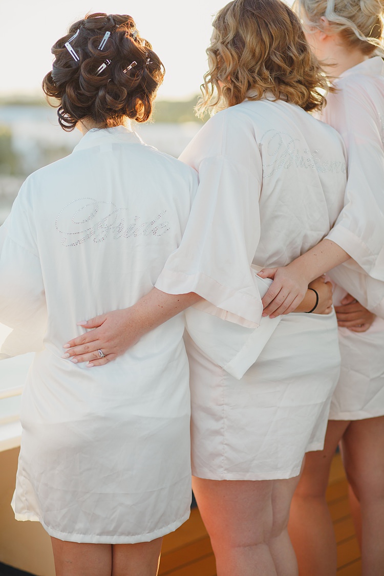 Bride Bridesmaids Getting Ready Whimsical Pastel Key West Beach Wedding http://kristenbooth.net/