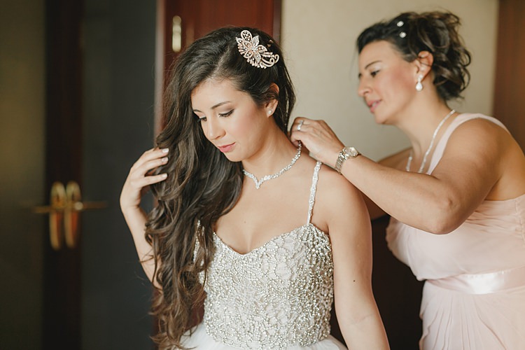 Bride Getting Ready Whimsical Pastel Key West Beach Wedding http://kristenbooth.net/