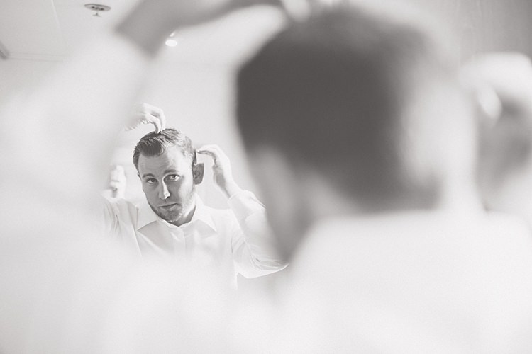 Groom Getting Ready Whimsical Pastel Key West Beach Wedding http://kristenbooth.net/