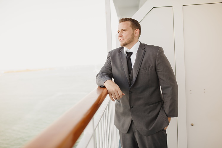 Groom Boat Whimsical Pastel Key West Beach Wedding http://kristenbooth.net/