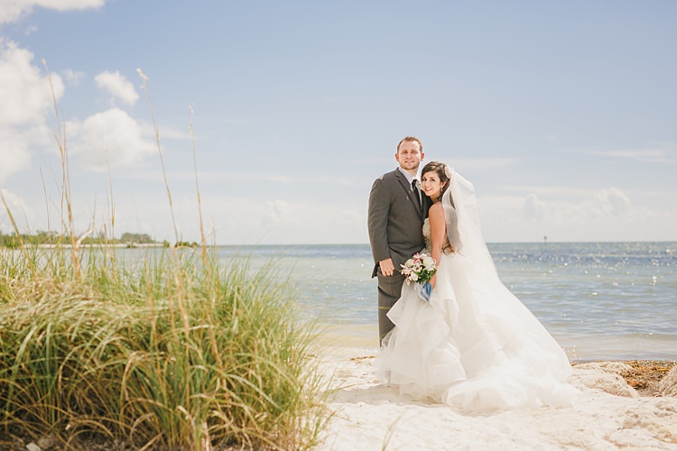 Bride Groom Sea Whimsical Pastel Key West Beach Wedding http://kristenbooth.net/