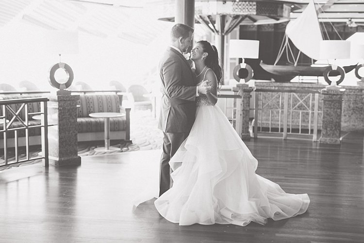 First Dance Whimsical Pastel Key West Beach Wedding http://kristenbooth.net/