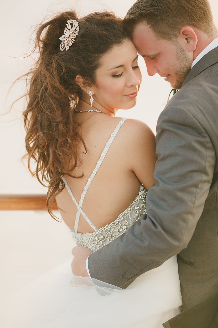 Bride Groom Whimsical Pastel Key West Beach Wedding http://kristenbooth.net/