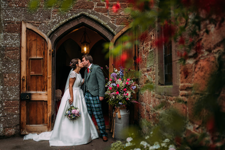 Enchanting Cornflower Blue Marquee Wedding https://burfly.co.uk/