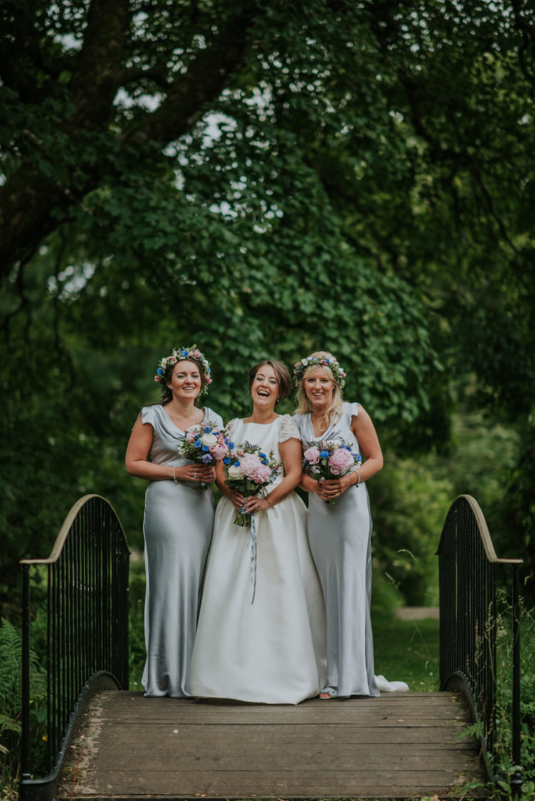 Long Grey Silk Bridesmaid Dresses Maxi Ghost Enchanting Cornflower Blue Marquee Wedding https://burfly.co.uk/