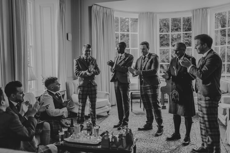 Enchanting Cornflower Blue Marquee Wedding https://burfly.co.uk/
