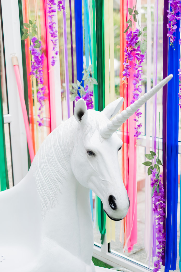 Whimsical Unicorn Rainbow Wedding http://clairemacintyre.com/