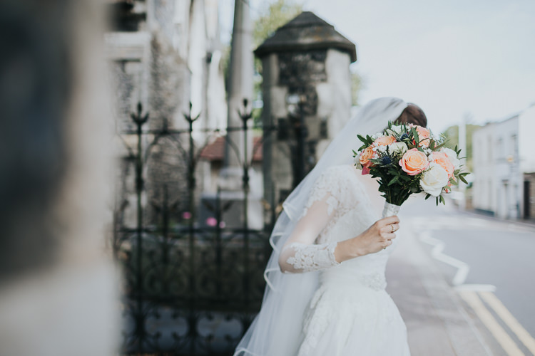 Colour Pop Coral Beach Wedding http://www.kategrayphotography.com/