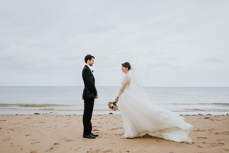 Colour Pop Coral Beach Wedding http://www.kategrayphotography.com/