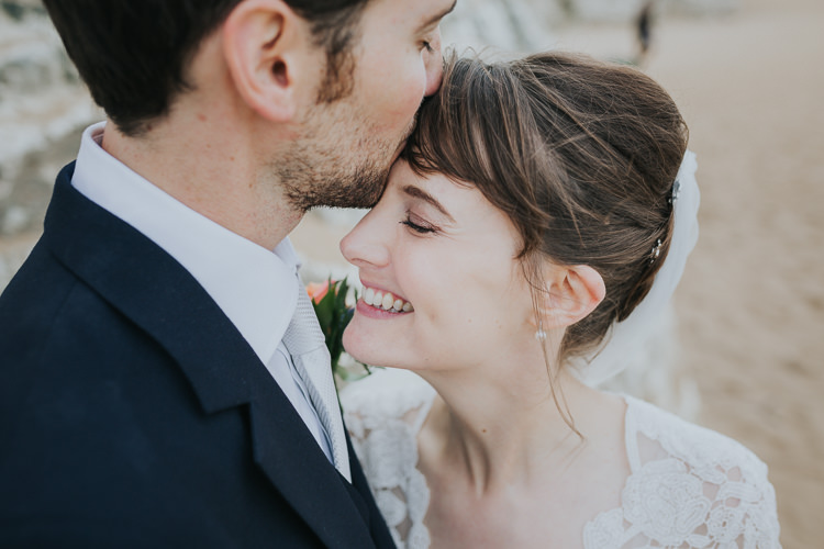Colour Pop Coral Beach Wedding http://www.kategrayphotography.com/