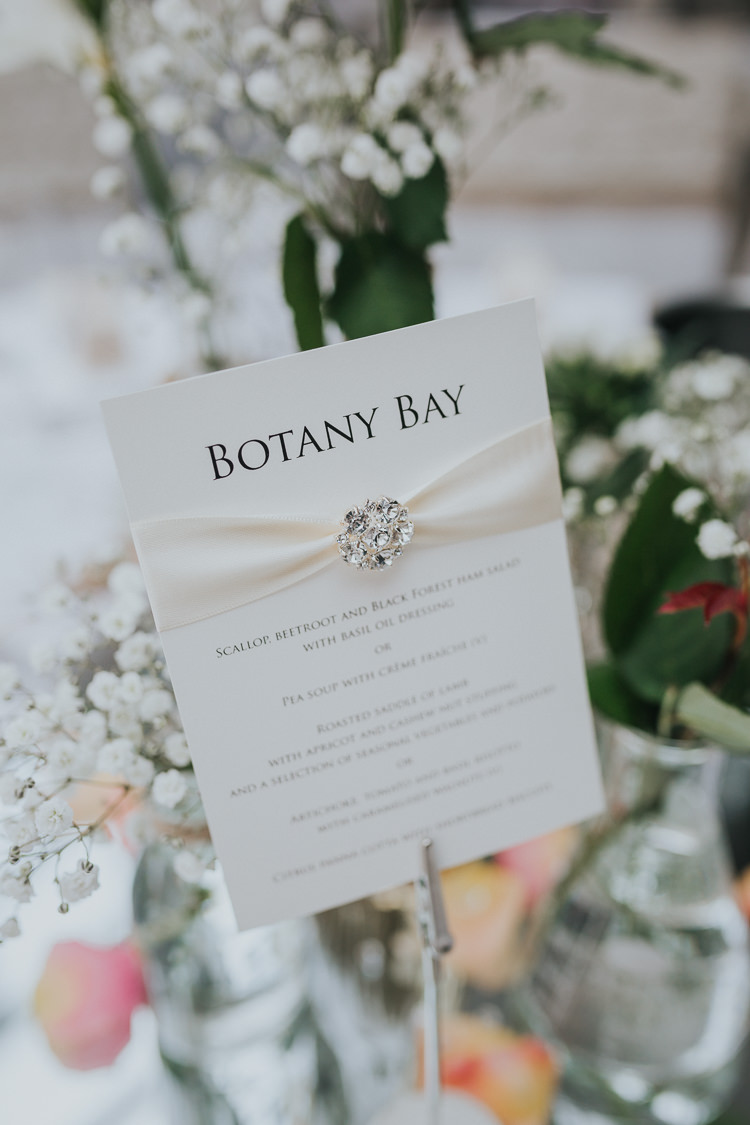 Table Names Stationery Colour Pop Coral Beach Wedding http://www.kategrayphotography.com/