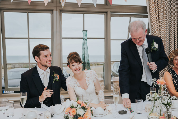 Colour Pop Coral Beach Wedding http://www.kategrayphotography.com/