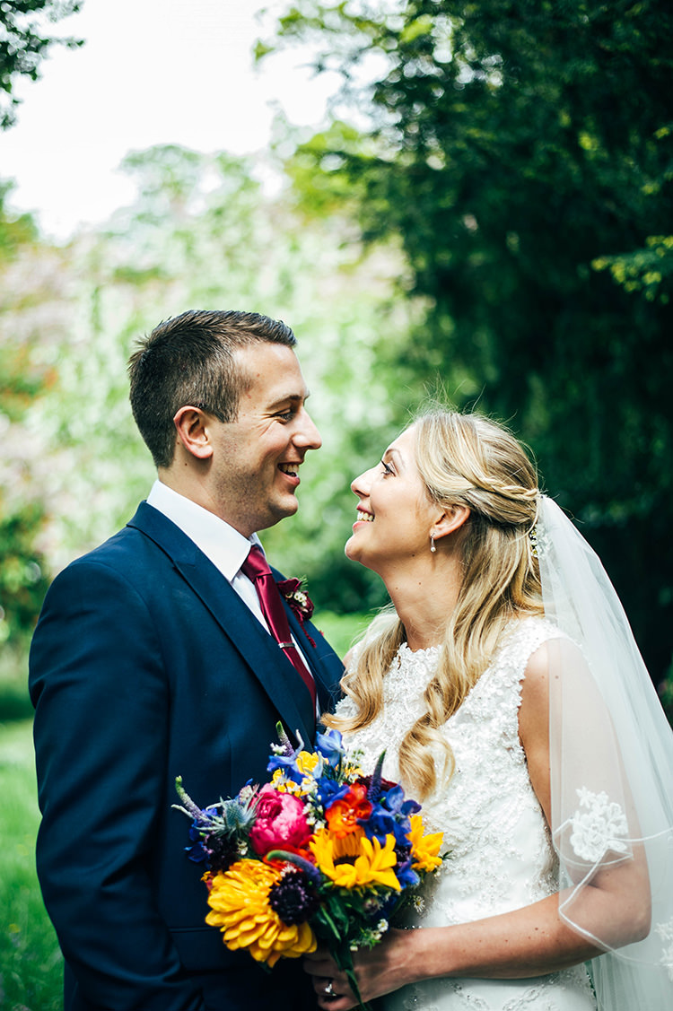 Colourful Hand Made Rustic Barn Flower Filled Wedding http://www.threeflowersphotography.co.uk/