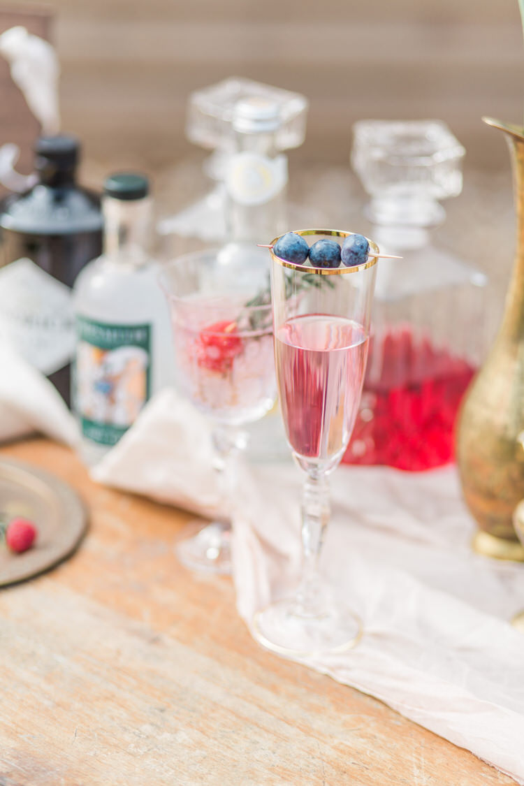 Gin Bar Rustic Wooden Stand Station Ethereal Fine Art William Morris Wedding Ideas http://jessicadaviesphotography.co.uk/