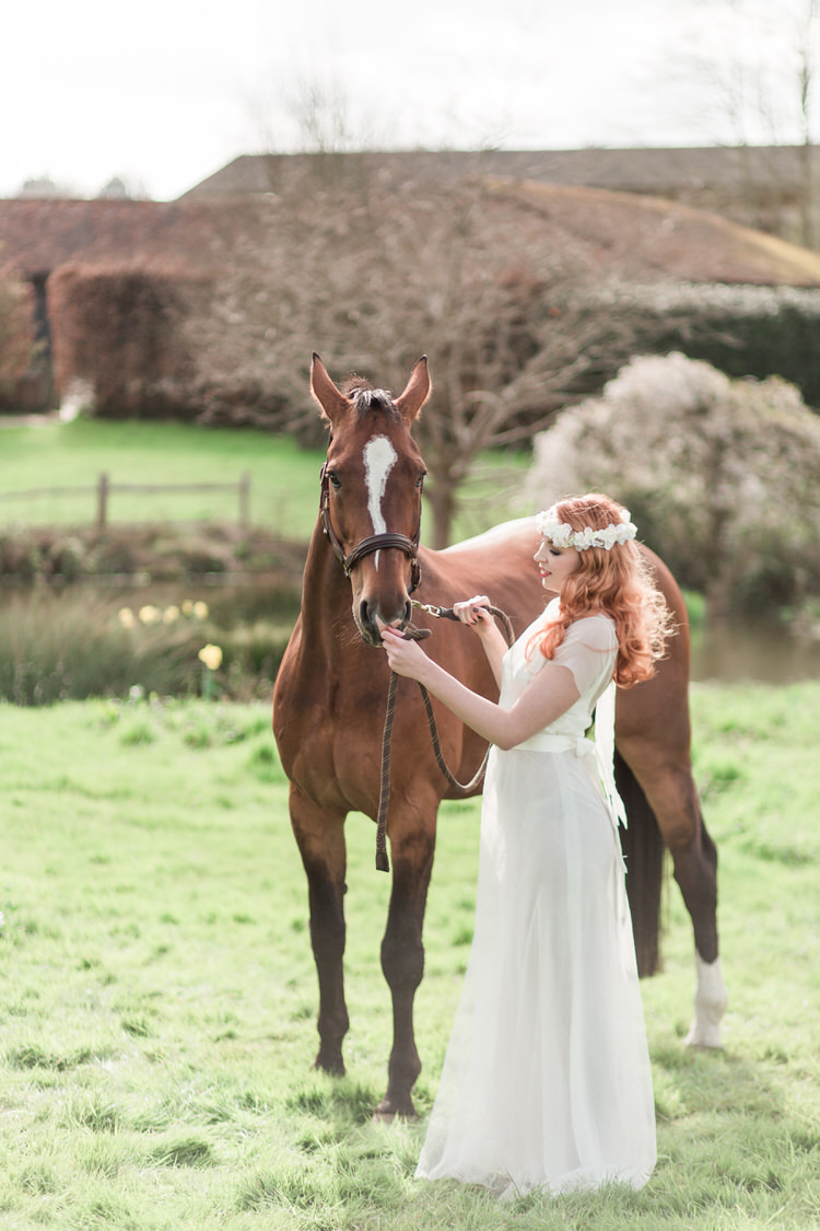 Horse Pet Ethereal Fine Art William Morris Wedding Ideas http://jessicadaviesphotography.co.uk/