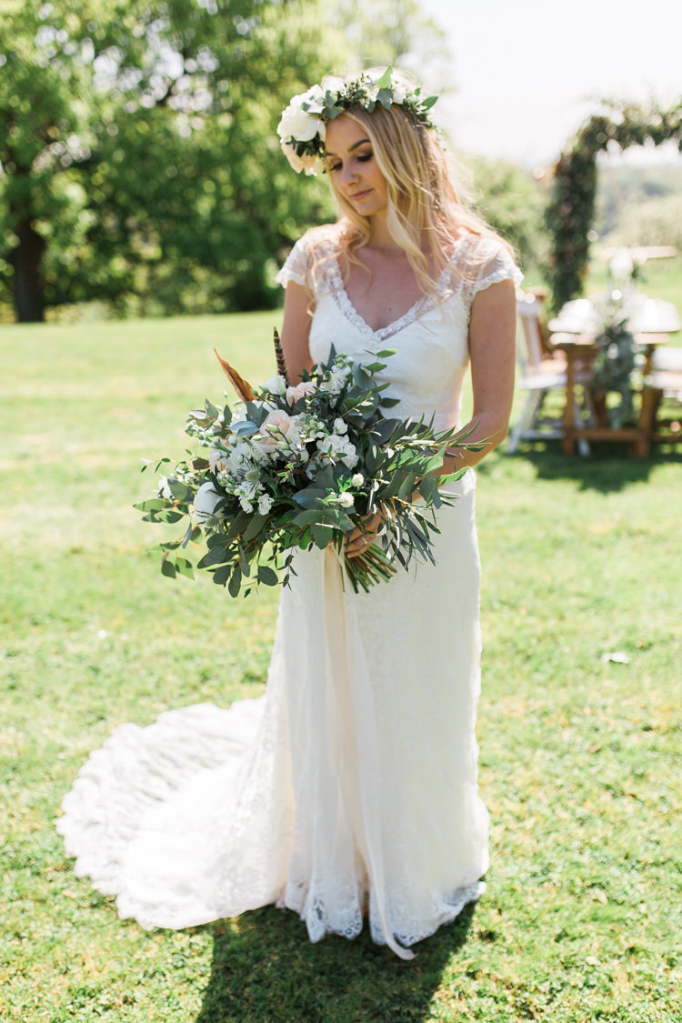 Bohemian Garden Greenery Wedding Ideas http://www.storytellerphotography.co.uk/