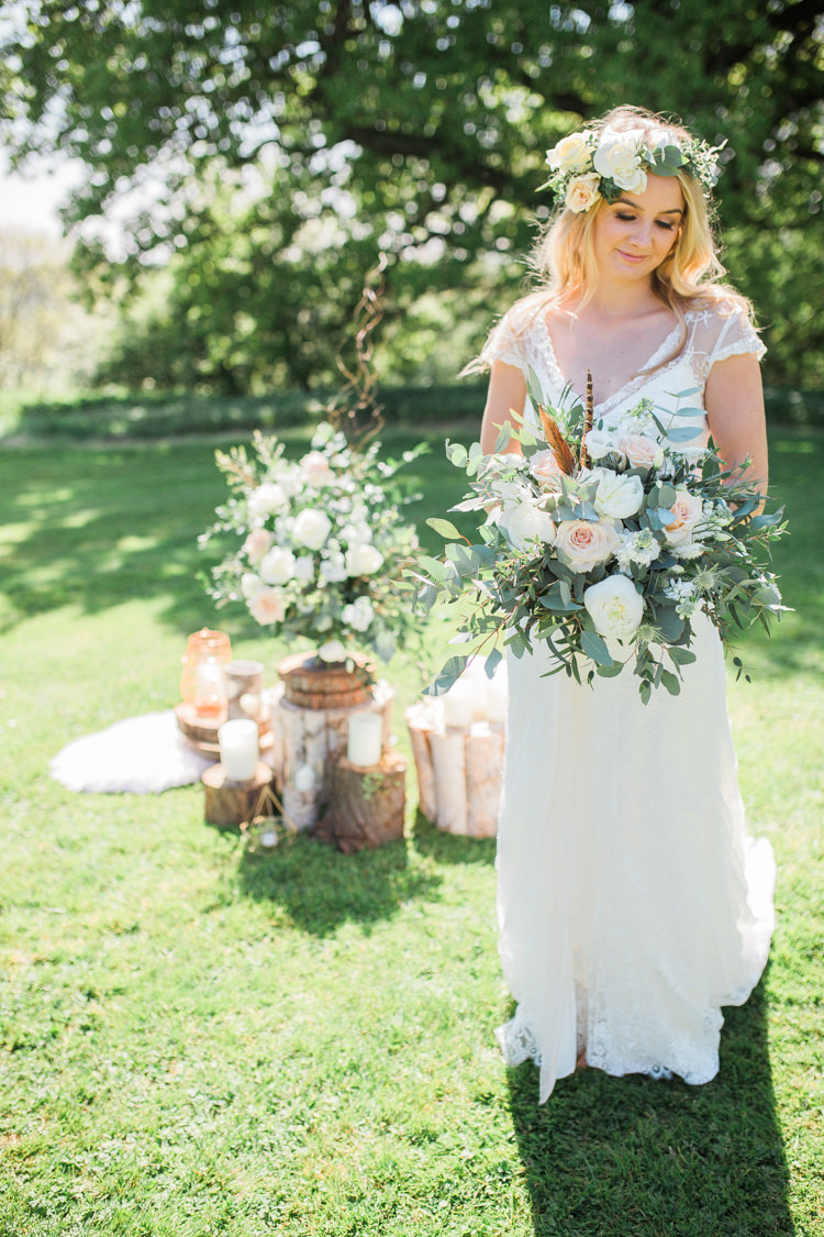 Bohemian Garden Greenery Wedding Ideas http://www.storytellerphotography.co.uk/