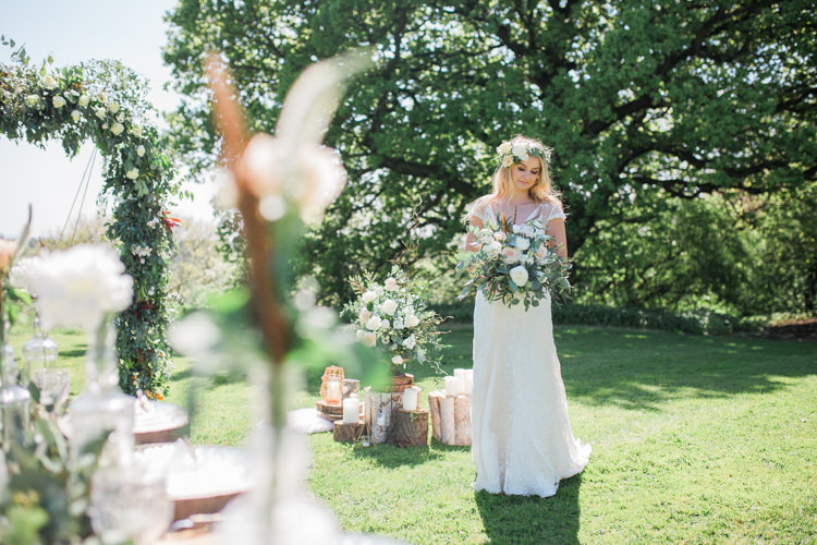 Bohemian Garden Greenery Wedding Ideas http://www.storytellerphotography.co.uk/