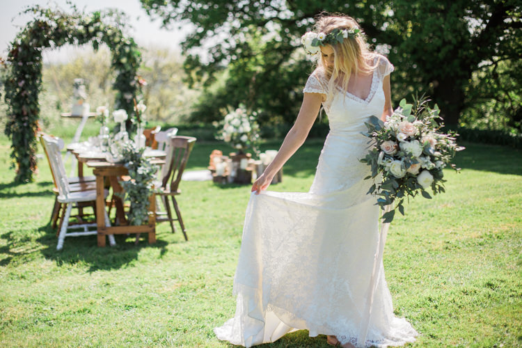 Bohemian Garden Greenery Wedding Ideas http://www.storytellerphotography.co.uk/