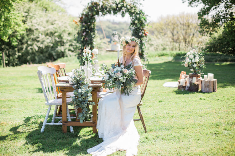 Bohemian Garden Greenery Wedding Ideas http://www.storytellerphotography.co.uk/