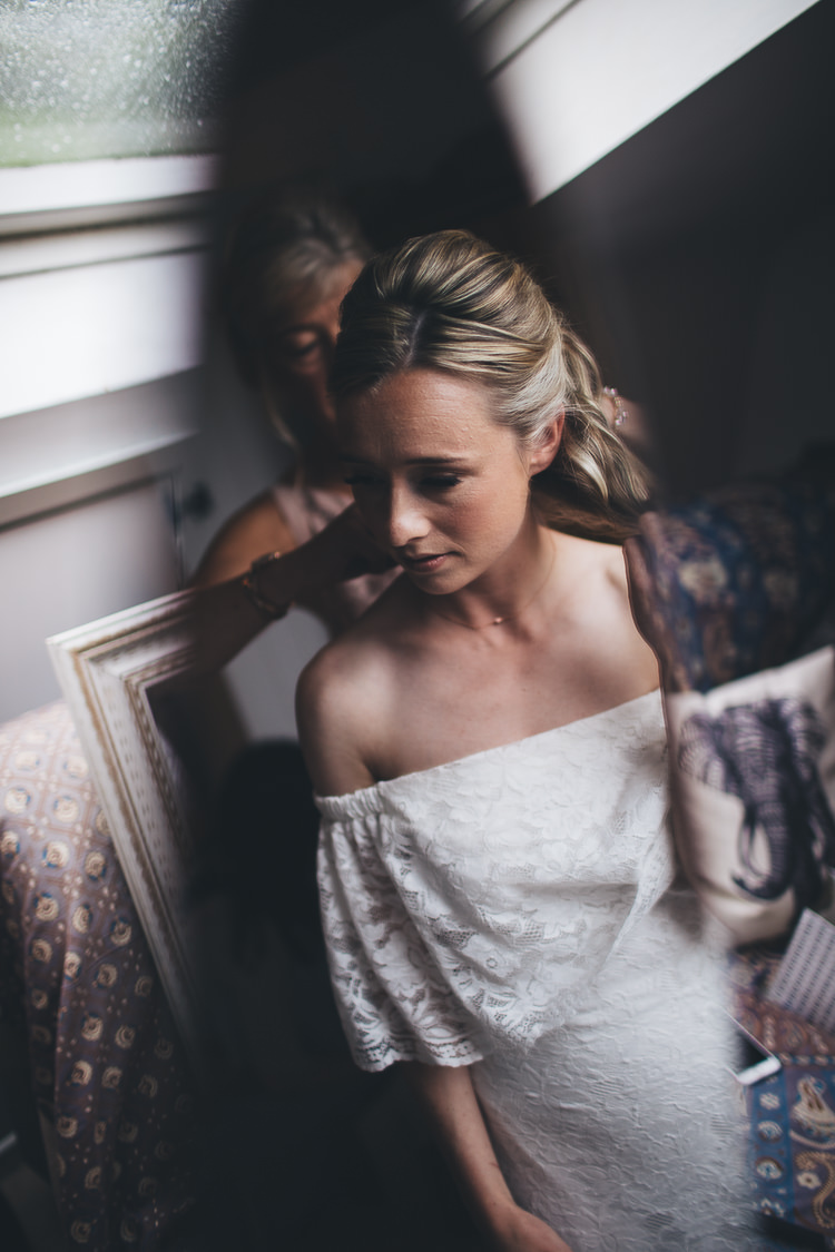 Hair Make Up Bride Bridal Style Large DIY Bohemian Tipi Party Wedding http://www.mikeplunkettphotography.com/