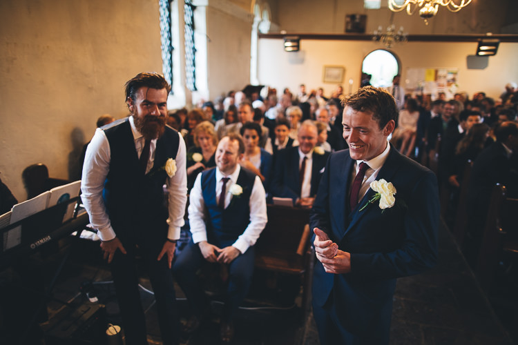Navy Suit Next Groom Large DIY Bohemian Tipi Party Wedding http://www.mikeplunkettphotography.com/