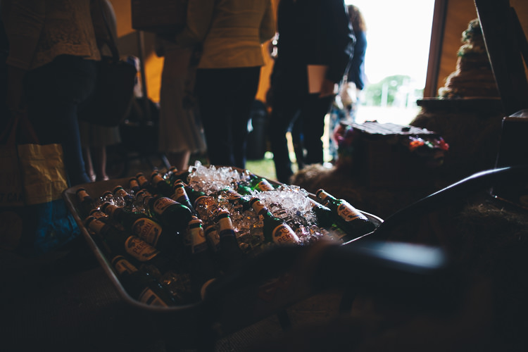 Wheelbarrow Booze Drinks Large DIY Bohemian Tipi Party Wedding http://www.mikeplunkettphotography.com/