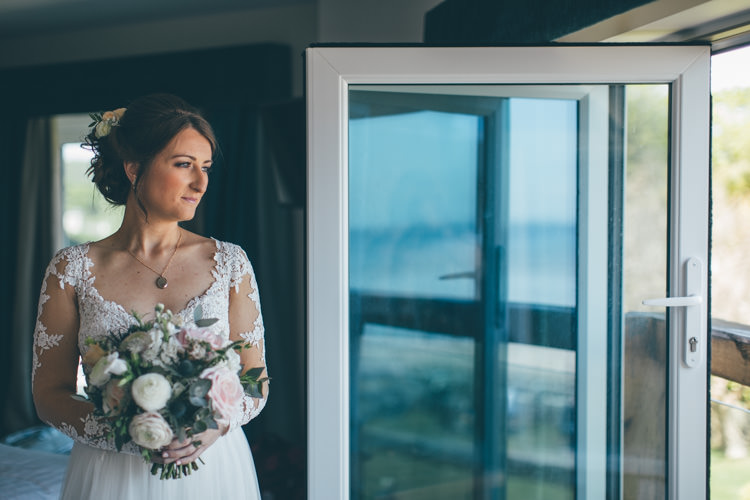 Pretty Pale Pink Scenic Coast Wedding http://rachellambertphotography.co.uk/