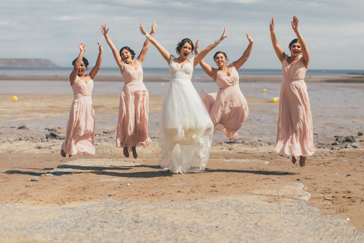 Pretty Pale Pink Scenic Coast Wedding http://rachellambertphotography.co.uk/
