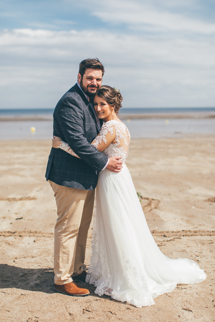 Pretty Pale Pink Scenic Coast Wedding http://rachellambertphotography.co.uk/