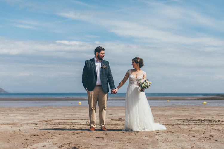 Pretty Pale Pink Scenic Coast Wedding http://rachellambertphotography.co.uk/