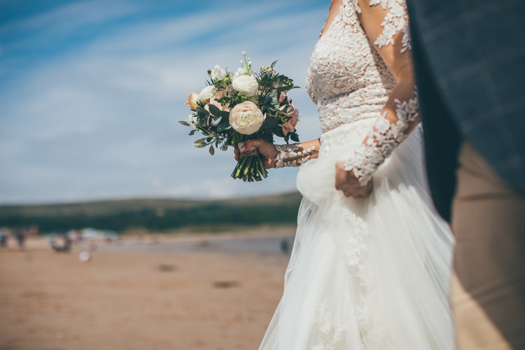 Pretty Pale Pink Scenic Coast Wedding http://rachellambertphotography.co.uk/