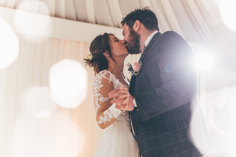 Pretty Pale Pink Scenic Coast Wedding http://rachellambertphotography.co.uk/