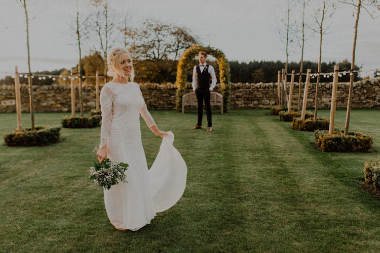 Grace Loves Lace Dress Gown Bride Bridal Dreamy Natural Boho Barn Wedding https://heychrisrandle.com/