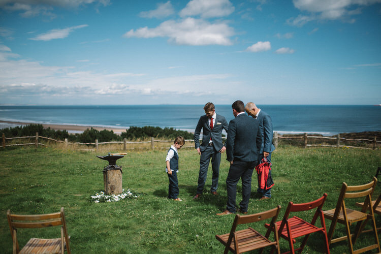 Vintage Log Cabin Wedding Sea http://www.lisadevinephotography.co.uk/