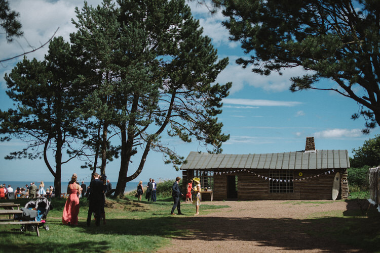 Vintage Log Cabin Wedding Sea http://www.lisadevinephotography.co.uk/