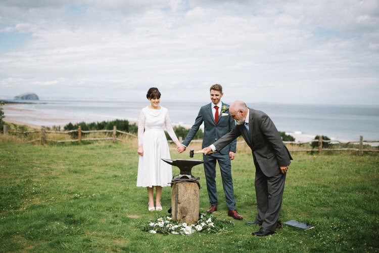 Vintage Log Cabin Wedding Sea http://www.lisadevinephotography.co.uk/
