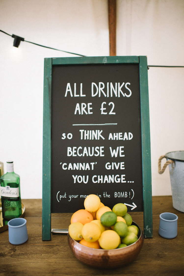 Bar Sign Vintage Log Cabin Wedding Sea http://www.lisadevinephotography.co.uk/