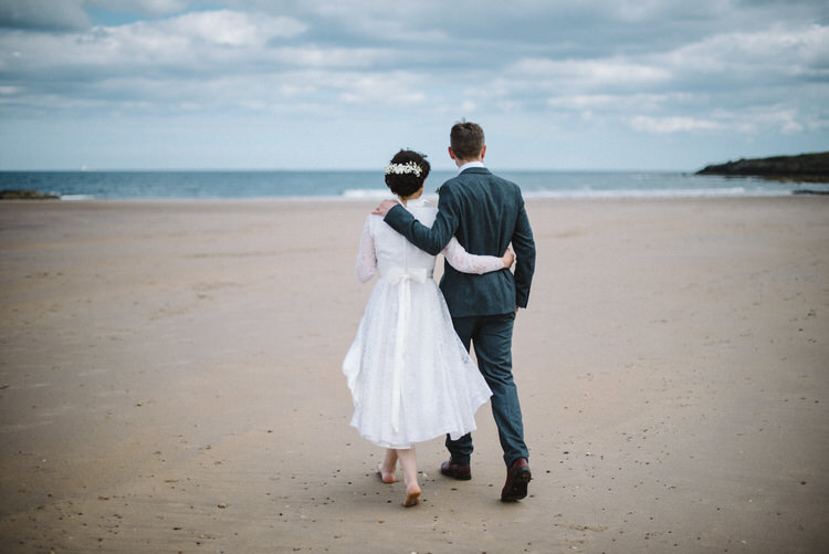 Vintage Log Cabin Wedding Sea http://www.lisadevinephotography.co.uk/