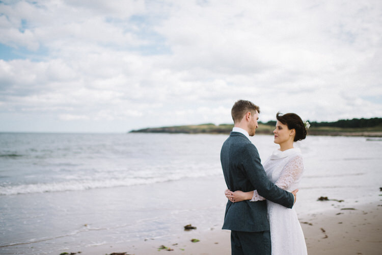 Vintage Log Cabin Wedding Sea http://www.lisadevinephotography.co.uk/