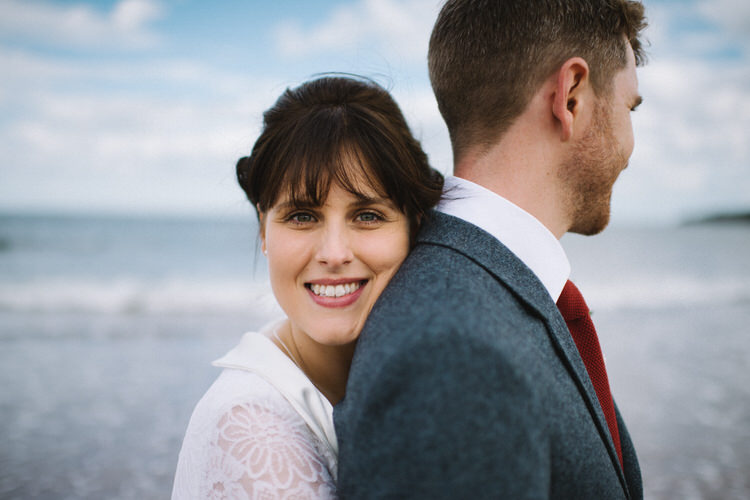 Vintage Log Cabin Wedding Sea http://www.lisadevinephotography.co.uk/