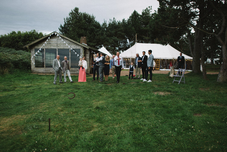 Vintage Log Cabin Wedding Sea http://www.lisadevinephotography.co.uk/