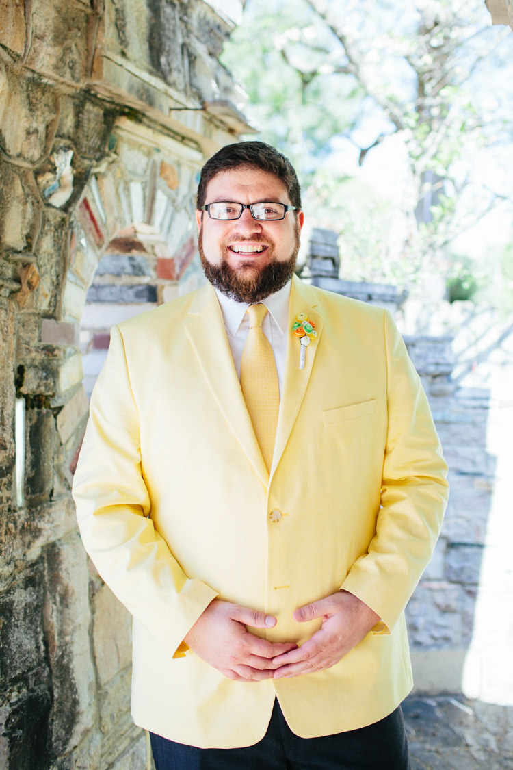 Groom Fashion Yellow Blazer Colour Suit http://www.alexbeephoto.com/
