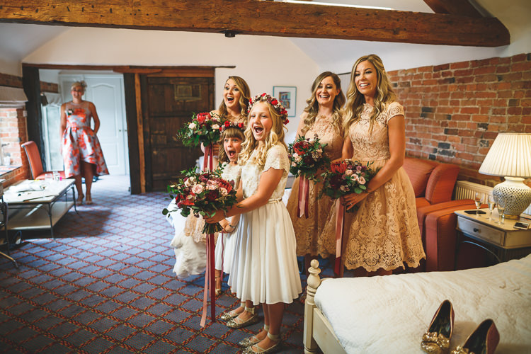 Rustic Barn Red Gold Glam Wedding https://garethnewsteadphotography.com/