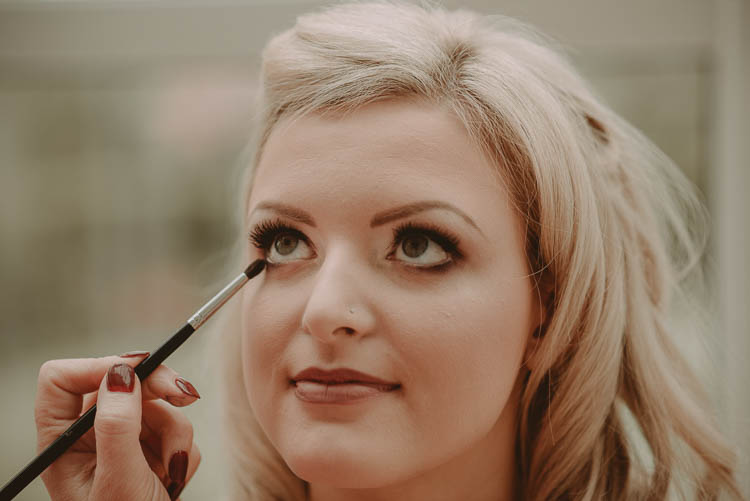 Make Up Bride Bridal Beauty Whimsical Modern Rustic Barn Wedding http://photomagician.co.uk/