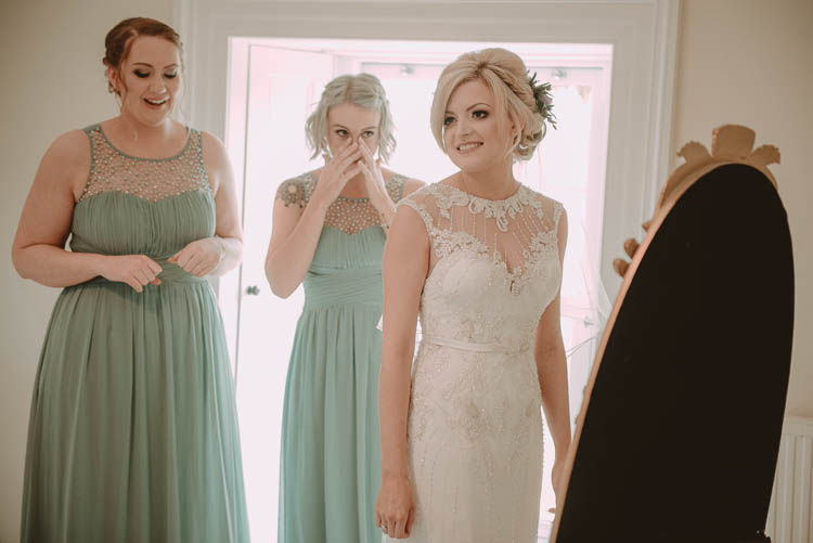 Lace Embellised Dress Gown Sheer Sweetheart Bride Bridal Whimsical Modern Rustic Barn Wedding http://photomagician.co.uk/